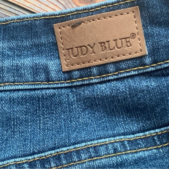Judy Blue Boyfriend Fit Denim Jeans Medium To Dark Wash Size 3/26 - Picture 11 of 11